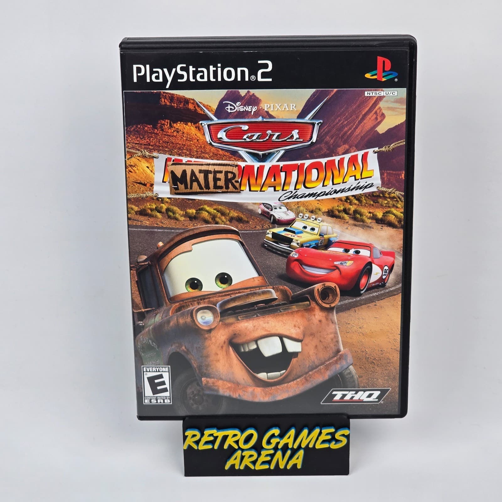 Disney Pixar Cars: Mater-National Championship (PlayStation 2 PS2) CIB COMPLETE