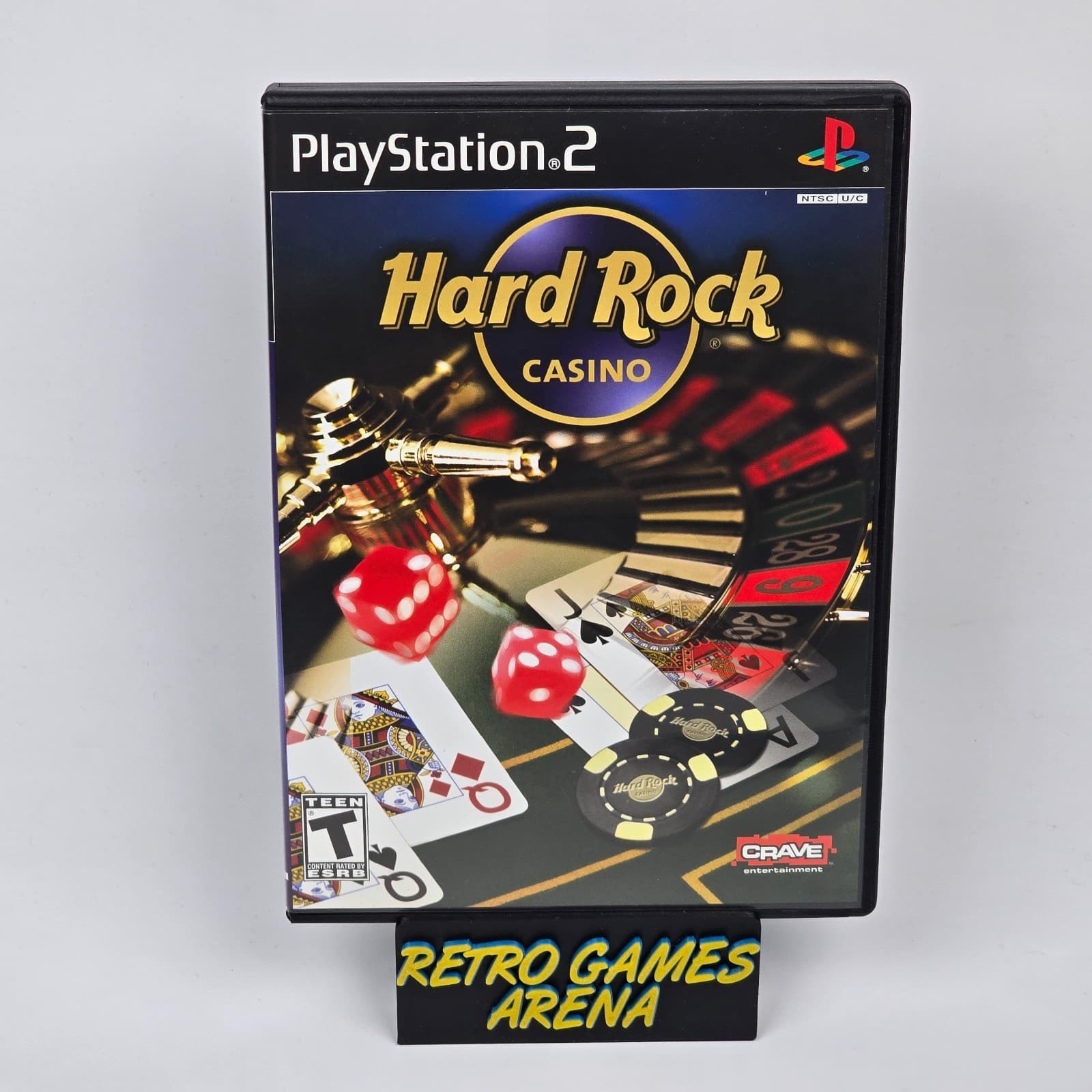 Hard Rock Casino (PlayStation 2 PS2) CIB COMPLETE