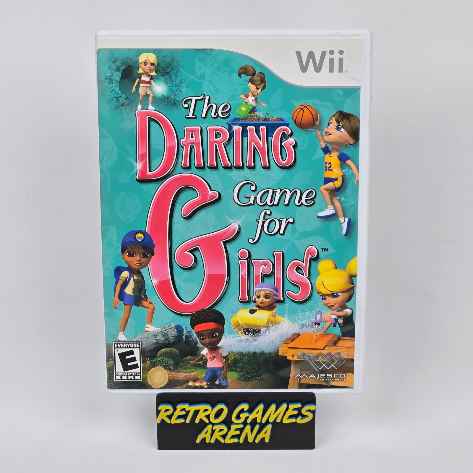 The Daring Game for Girls (Nintendo Wii) CIB COMPLETE