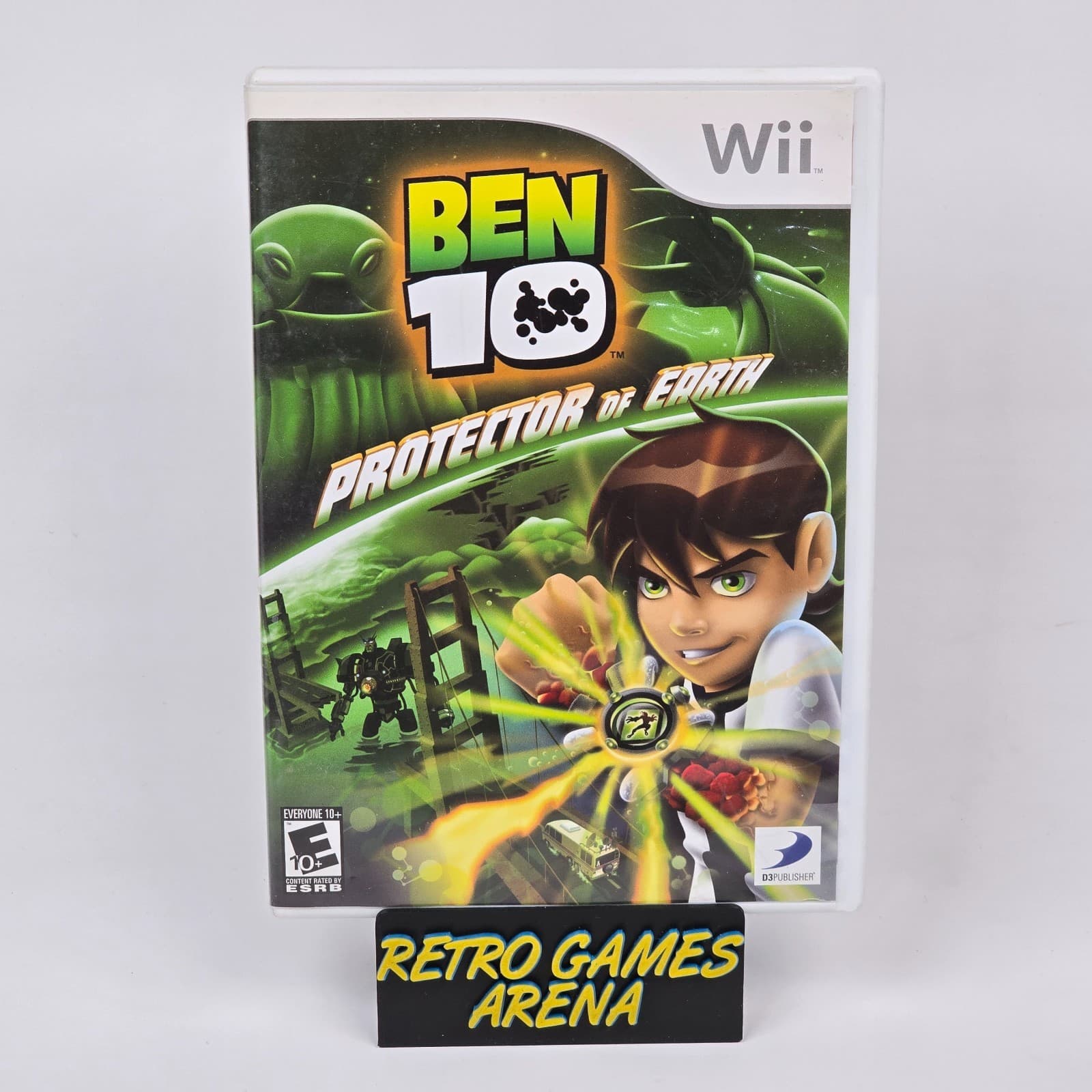 Ben 10: Protector of Earth (Nintendo Wii) CIB COMPLETE
