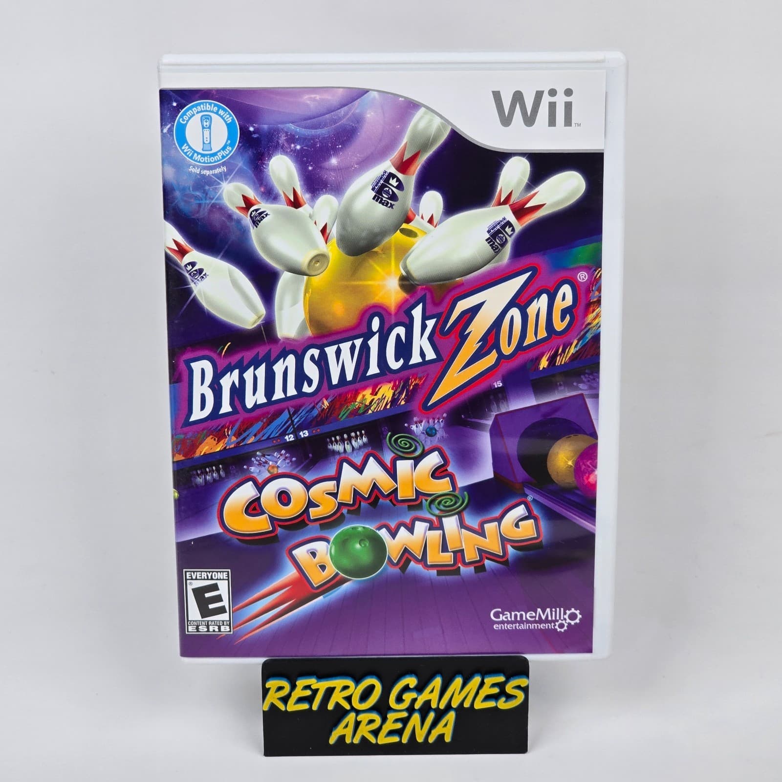 Brunswick Zone: Cosmic Bowling (Nintendo Wii) CIB COMPLETE