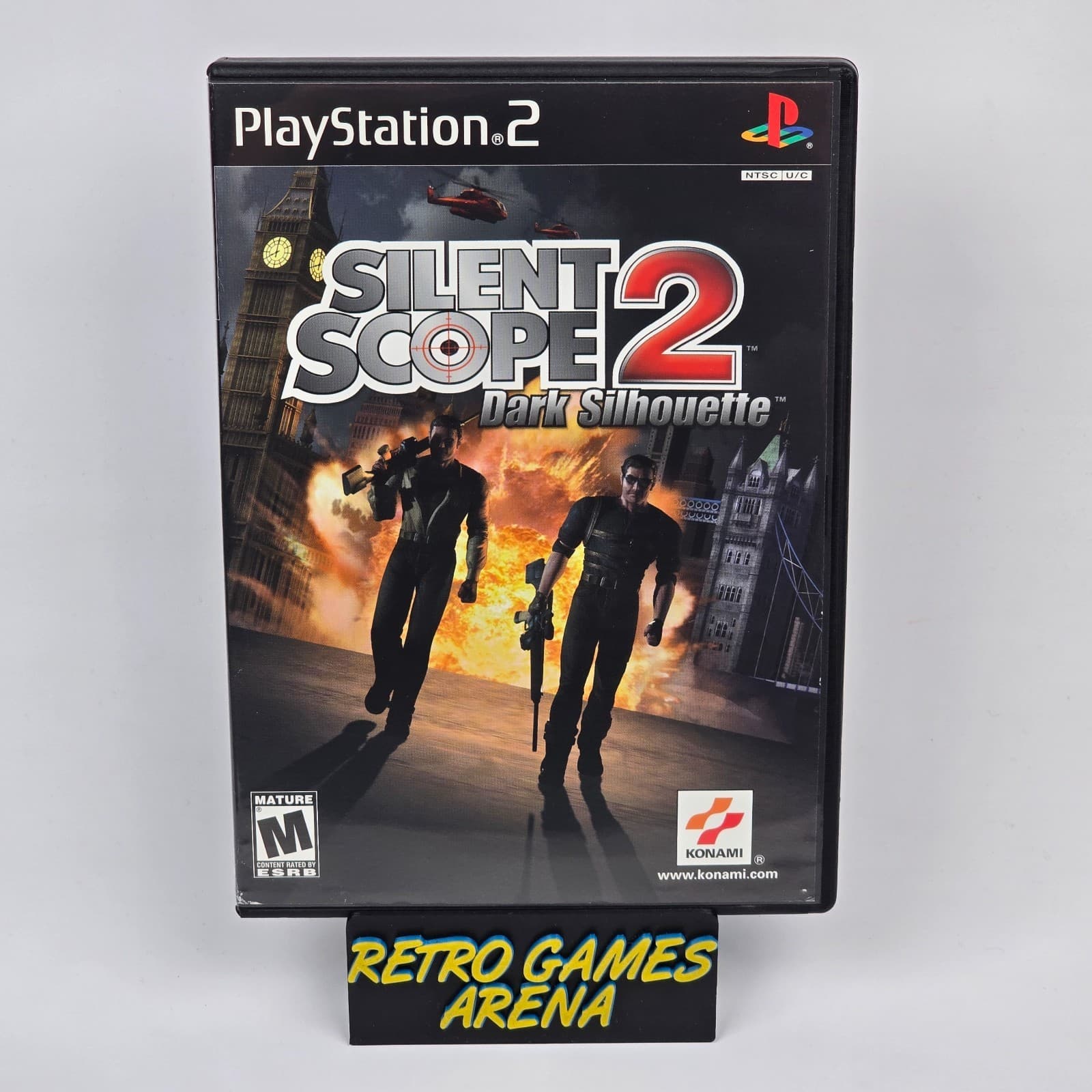 Silent Scope 2: Dark Silhouette (PlayStation 2 PS2) CIB COMPLETE