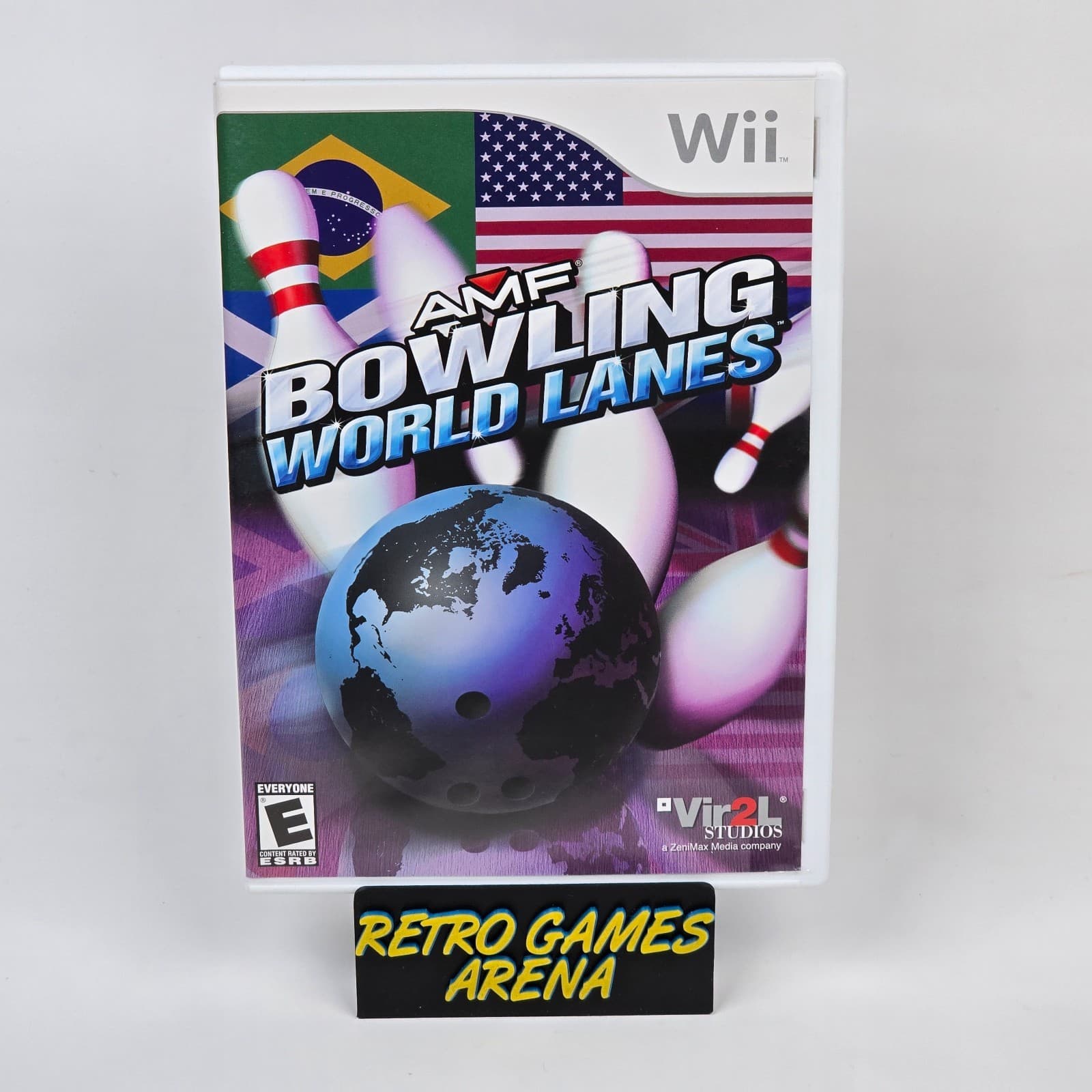 AMF Bowling: World Lanes (Nintendo Wii) CIB COMPLETE