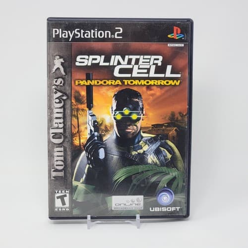 Splinter Cell: Pandora Tomorrow (PlayStation 2 PS2) Black Label CIB & TESTED