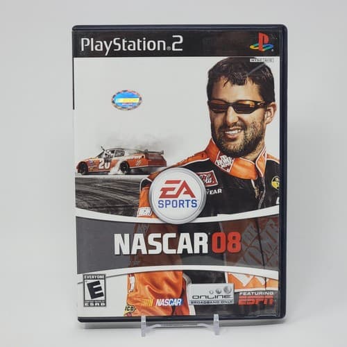 NASCAR 08 (PlayStation 2 PS2) CIB COMPLETE & TESTED