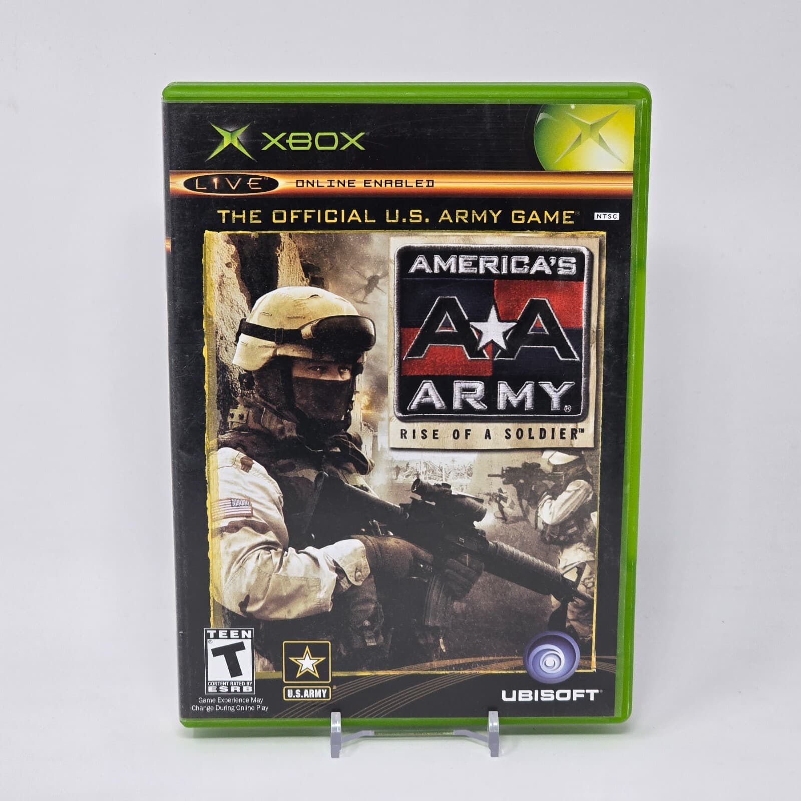 America's Army: Rise of a Soldier (Original Xbox) CIB COMPLETE & TESTED