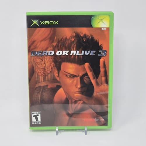 Dead or Alive 3 (Original Xbox) Black Label Case & Disc TESTED
