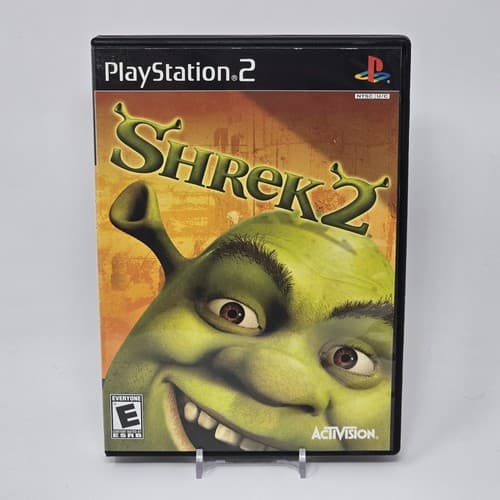 Shrek 2 (PlayStation 2 PS2) Black Label CIB COMPLETE & TESTED
