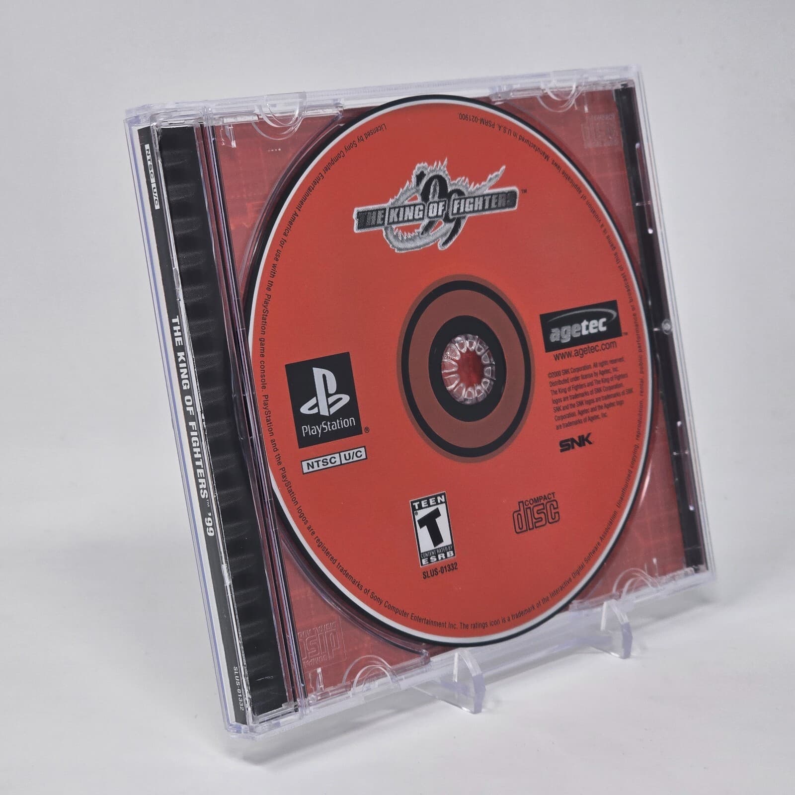 King of Fighters 99 (PlayStation 1 PS1) Case & Disc TESTED (Missing Manual)
