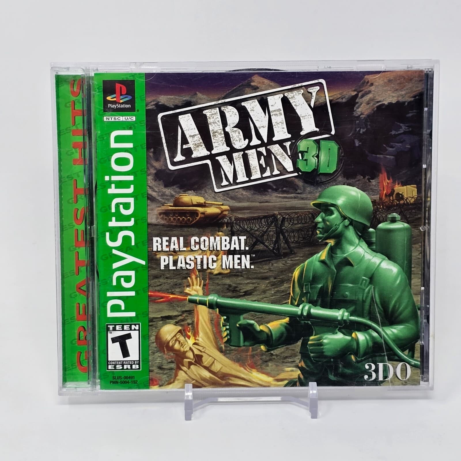 Army Men 3D (PlayStation 1 PS1) Greatest Hits CIB COMPLETE & TESTED