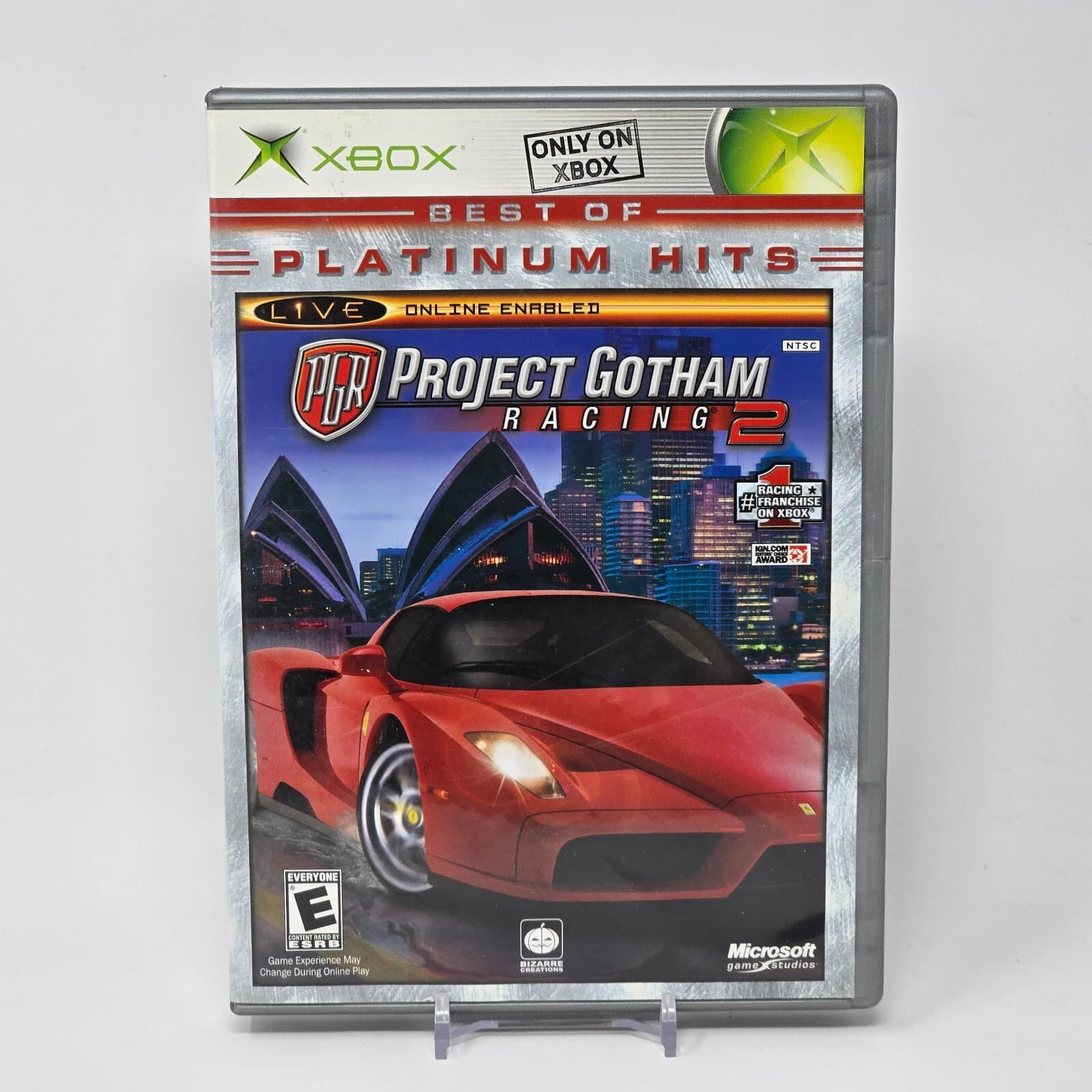 Project Gotham Racing 2 (Original Xbox) Platinum Hits CIB COMPLETE & TESTED