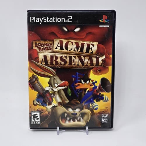 Looney Tunes: Acme Arsenal (PlayStation 2 PS2) CIB COMPLETE & TESTED