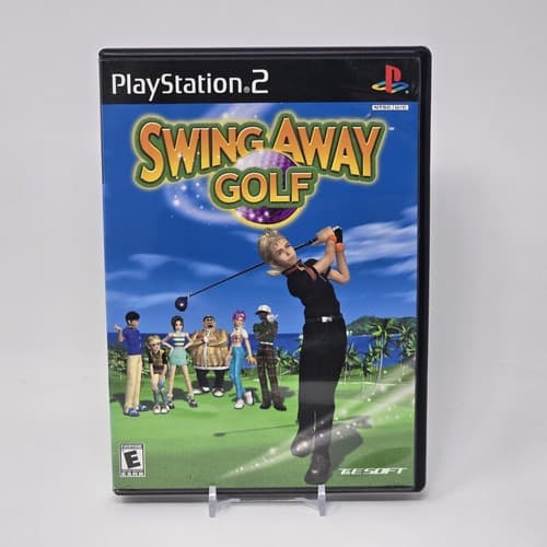 Swing Away Golf (PlayStation 2 PS2) CIB COMPLETE & TESTED