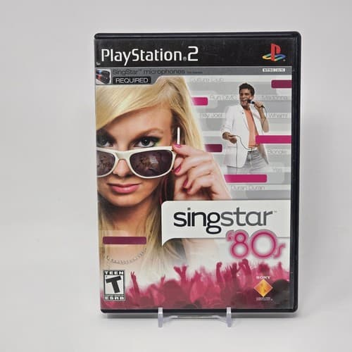 SingStar '80s (PlayStation 2 PS2) CIB COMPLETE & TESTED