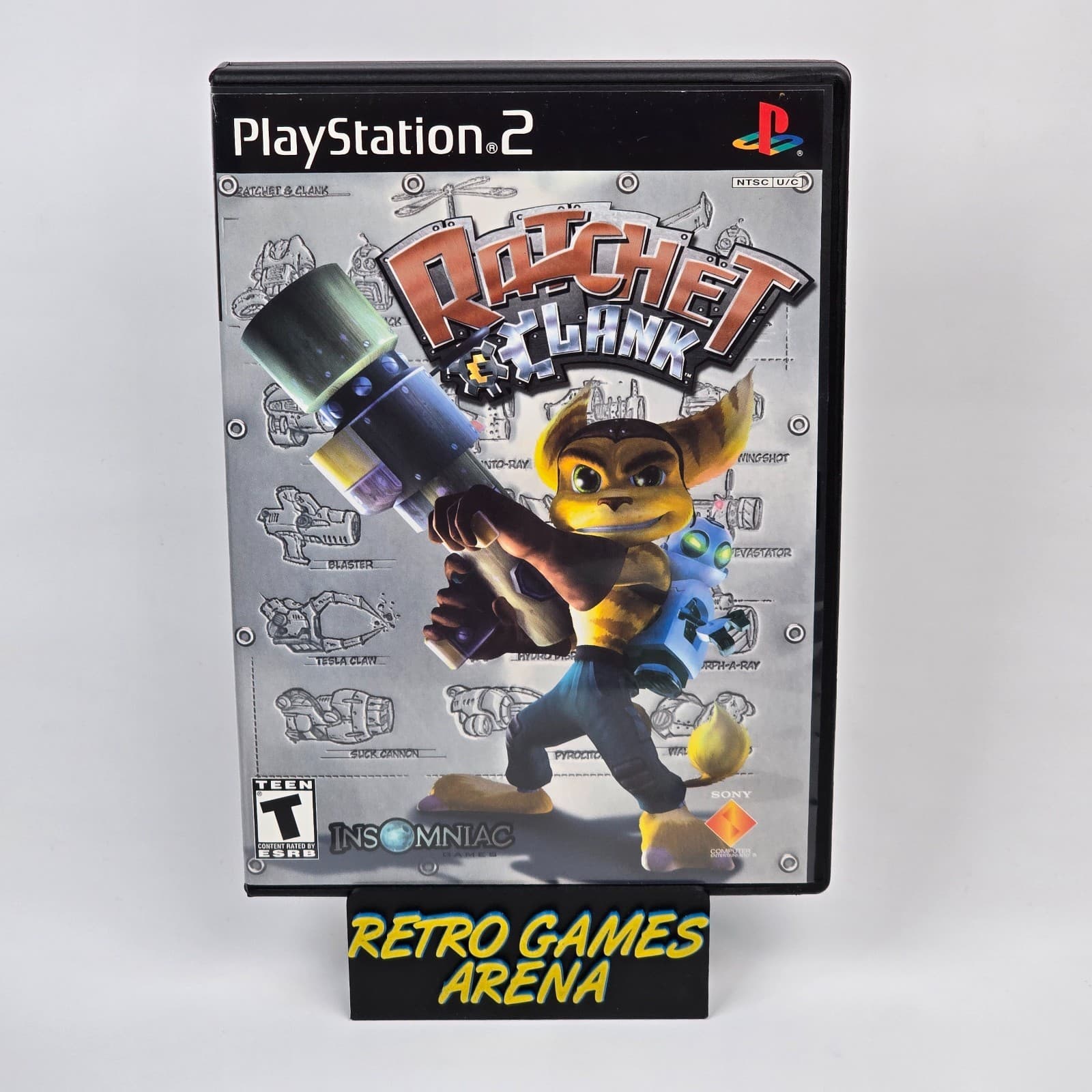 Ratchet & Clank (PlayStation 2 PS2) Case & Disc
