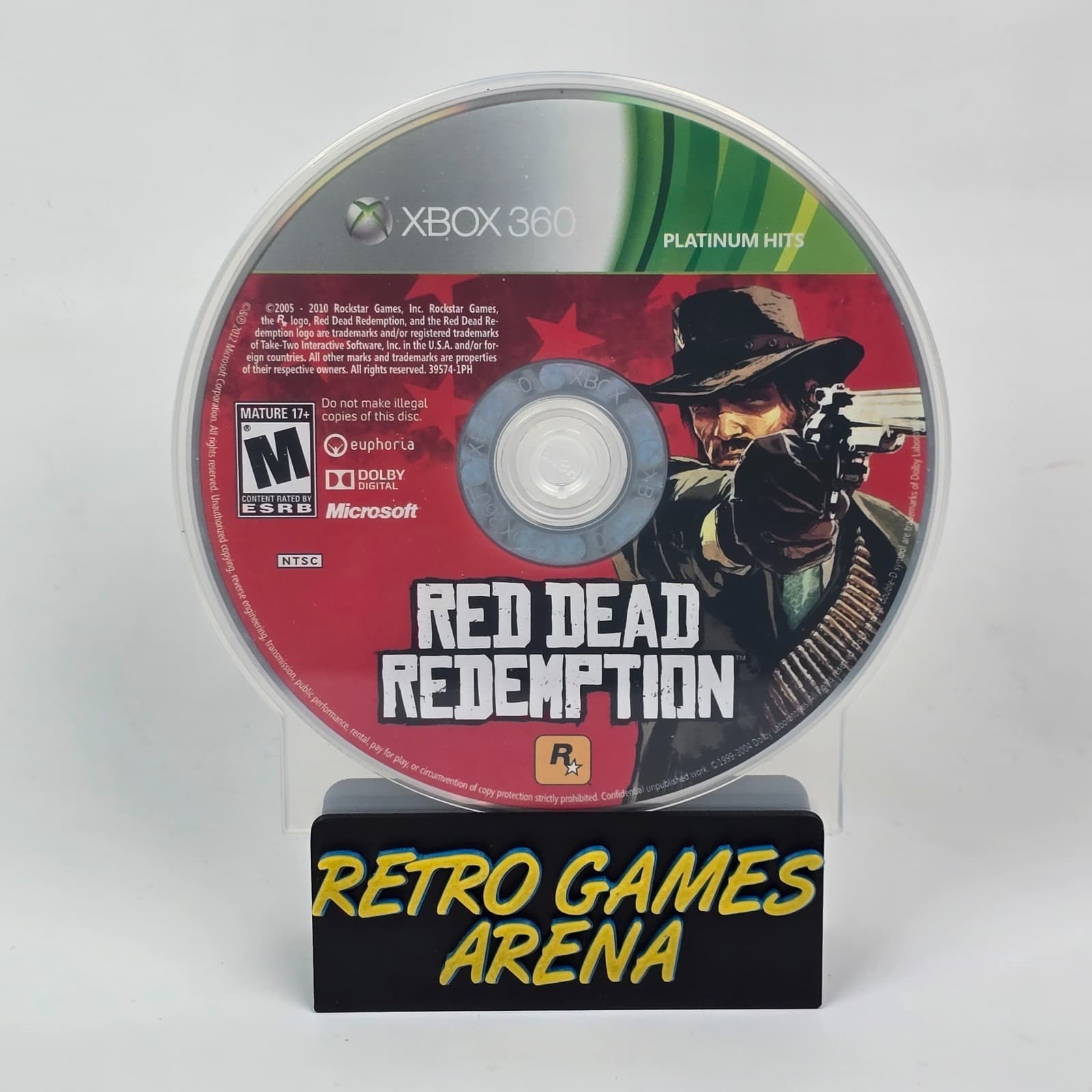 Red Dead Redemption (Xbox 360) Platinum Hits Disc
