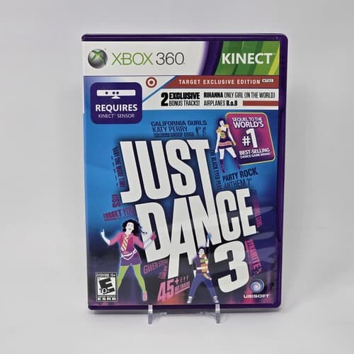 Just Dance 3 (Xbox 360) CIB COMPLETE & TESTED