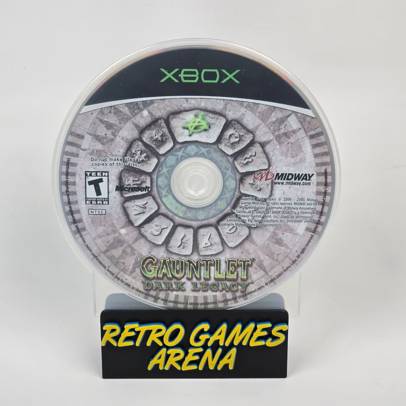 Gauntlet: Dark Legacy (Original Xbox) Disc
