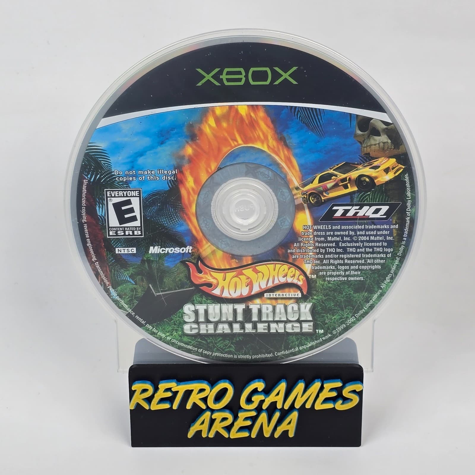 Hot Wheels: Stunt Track Challenge (Original Xbox) Disc