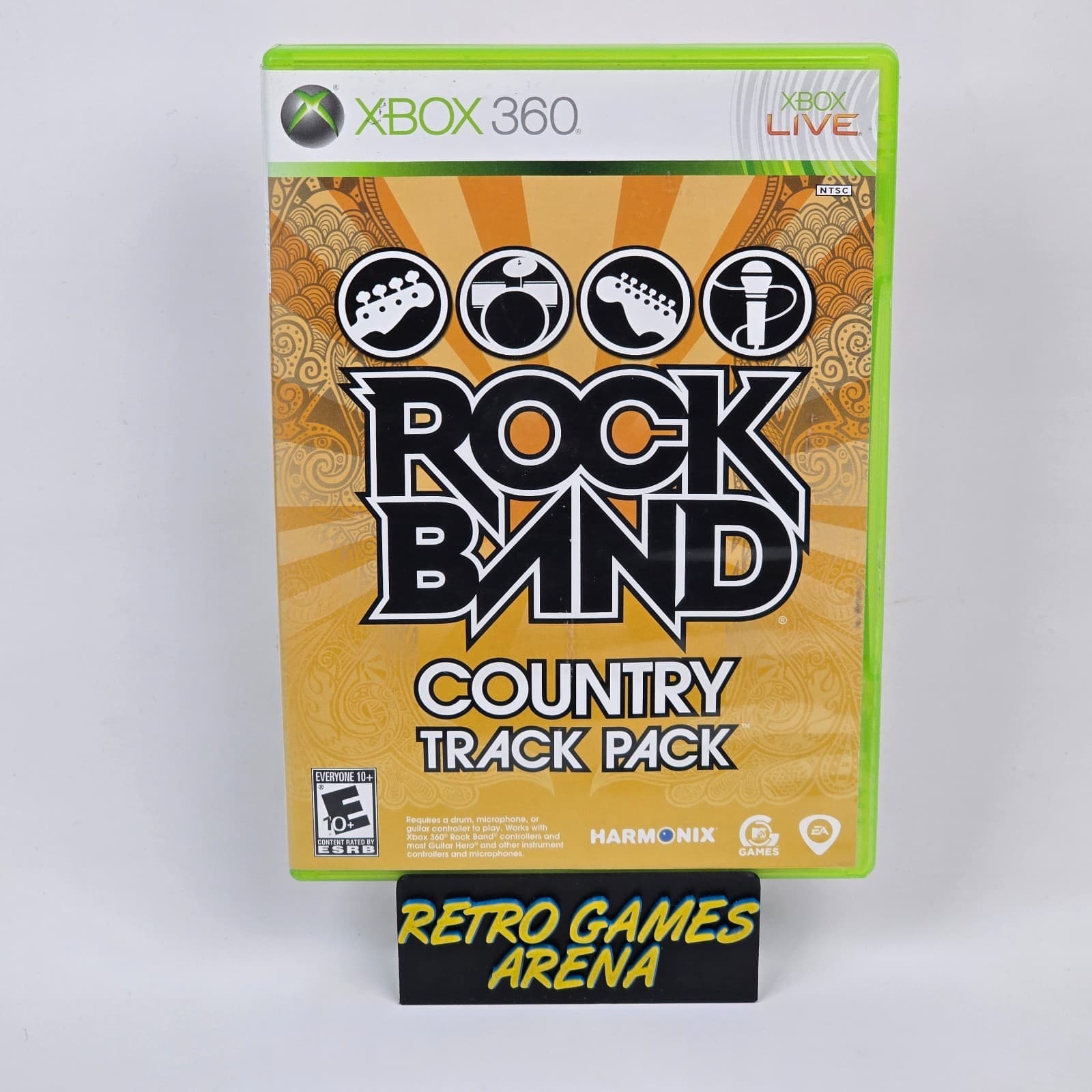 Rock Band Country Track Pack (Xbox 360) CIB COMPLETE