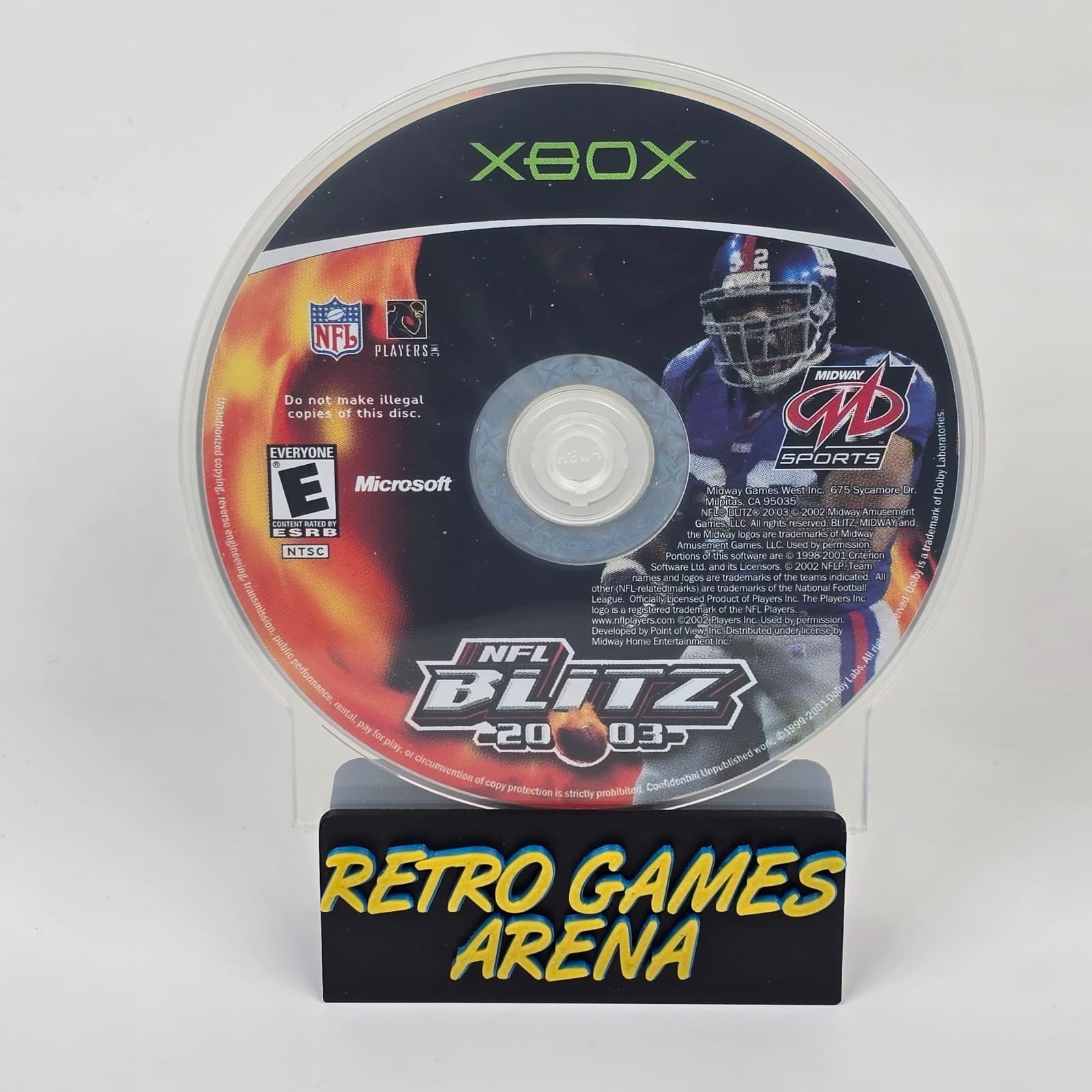 NFL Blitz 2003 (Original Xbox) Disc