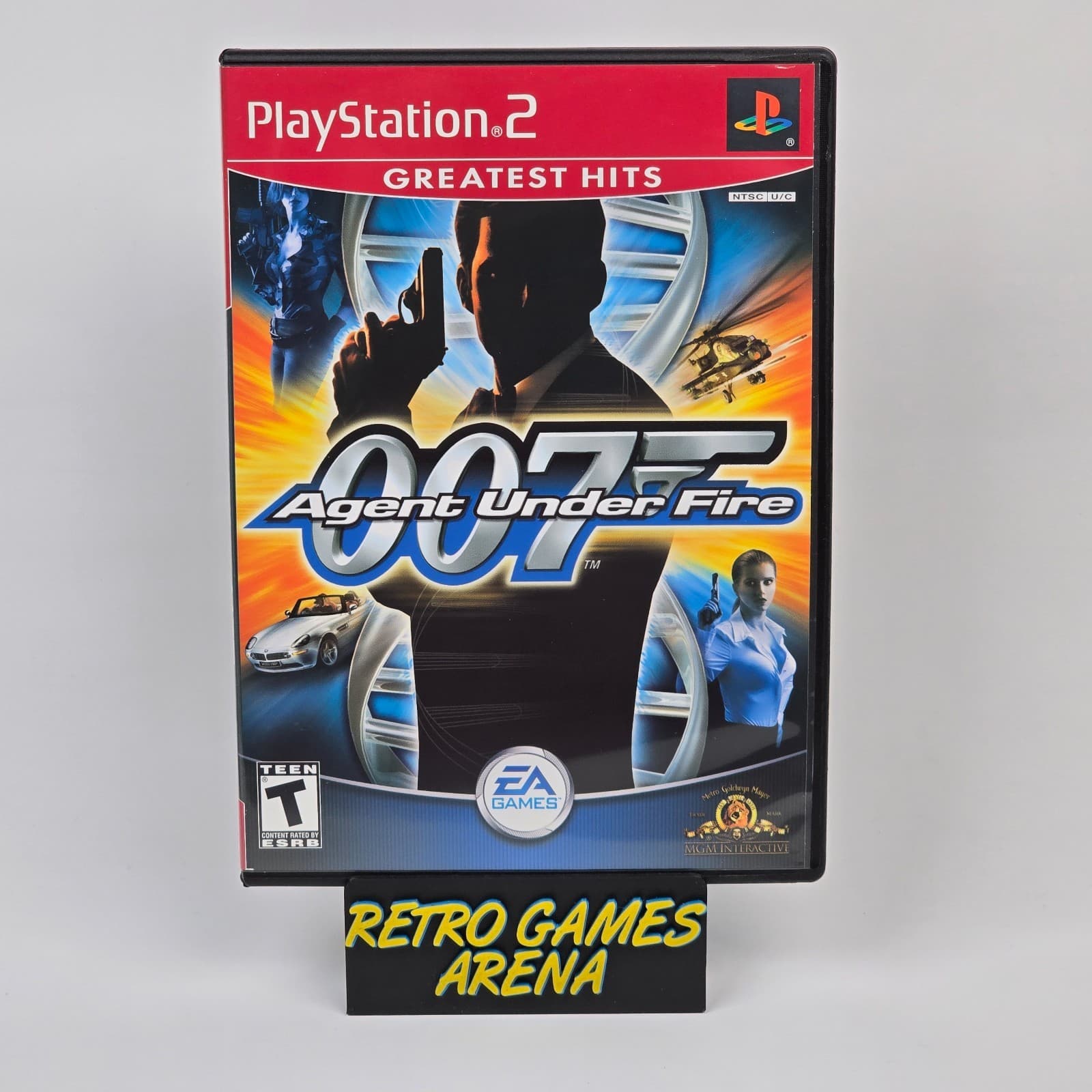 James Bond 007 in Agent Under Fire (PlayStation 2 PS2) GH CIB COMPLETE