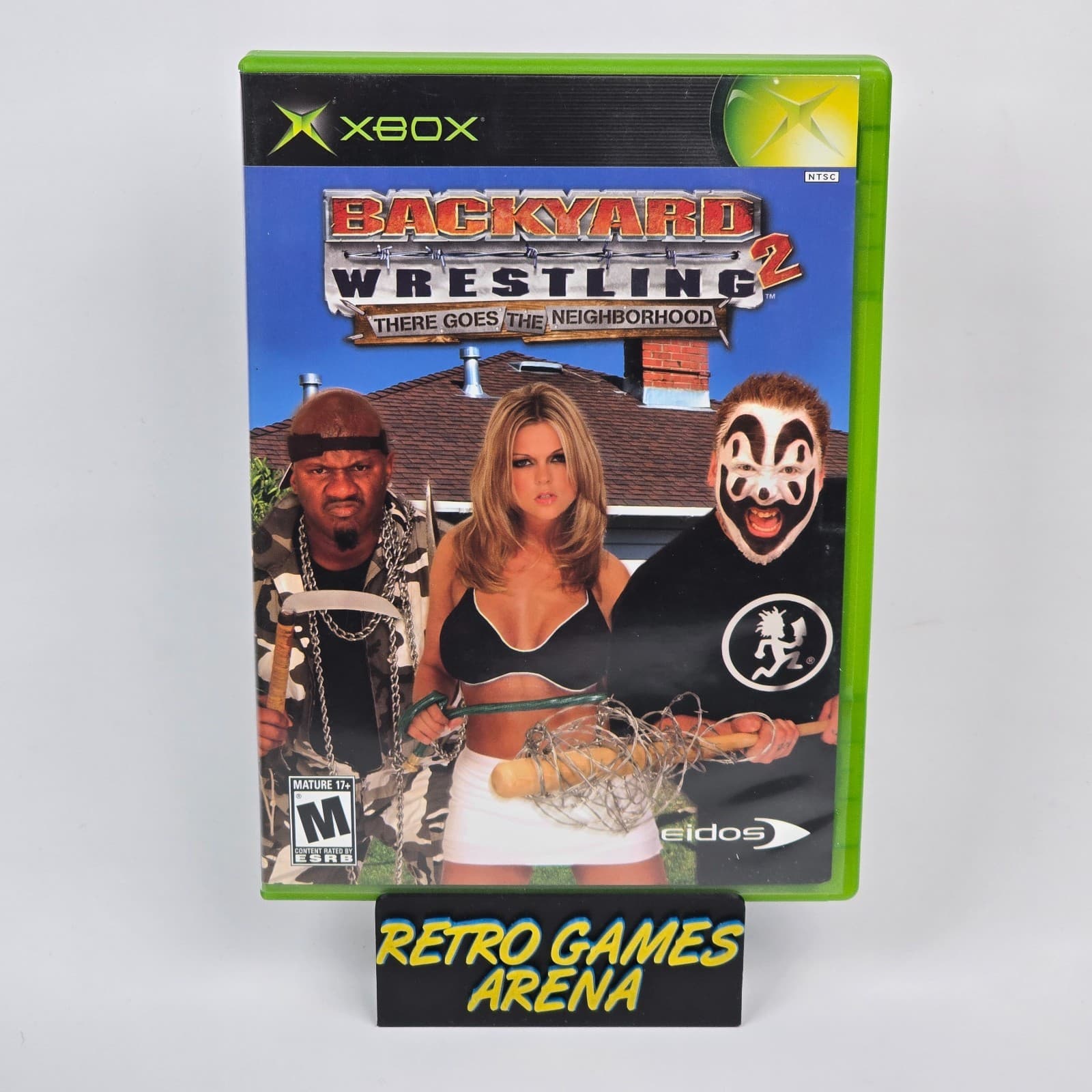 Backyard Wrestling 2: There Goes the Neighborhood (Original Xbox) CIB COMPLETE