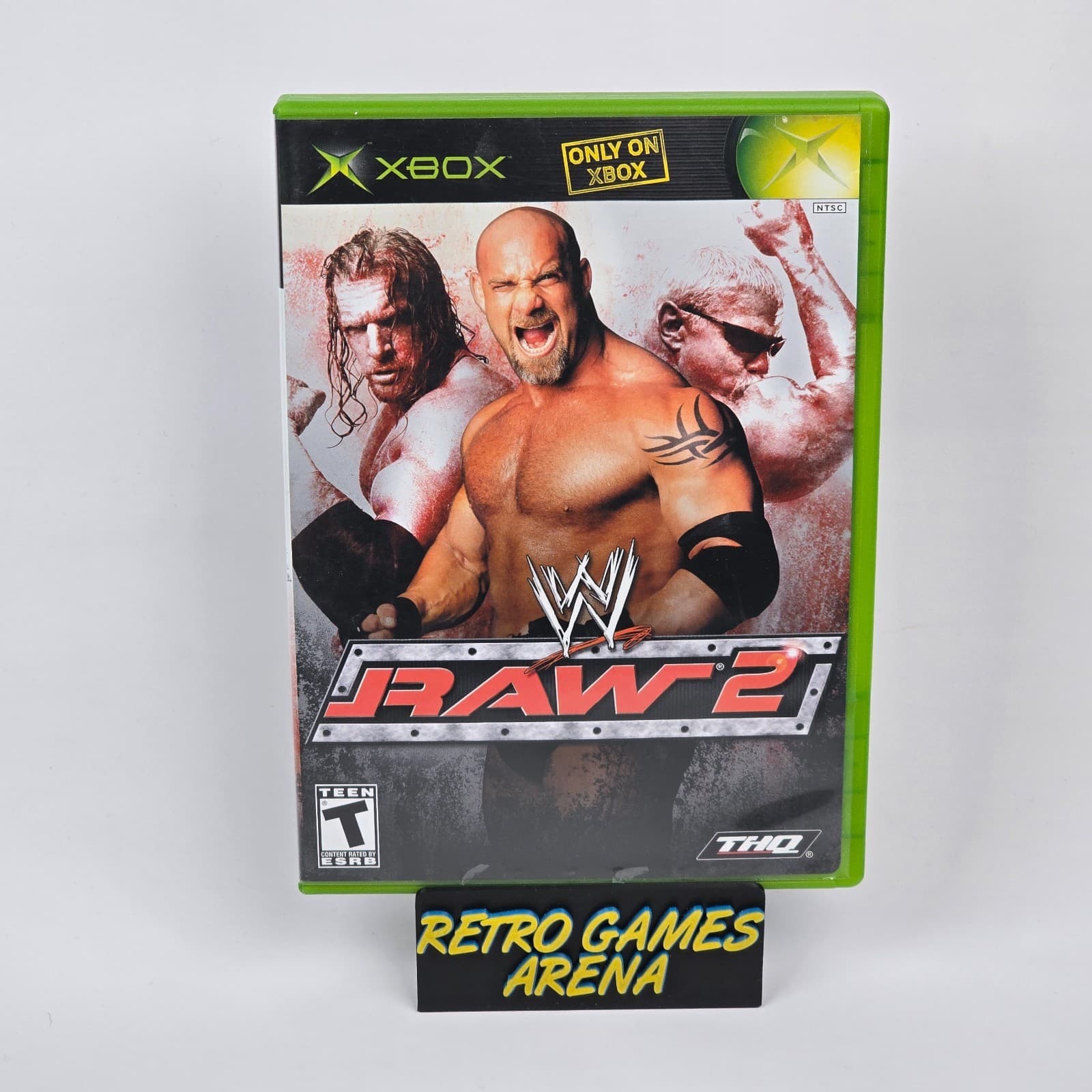 WWE Raw 2 (Original Xbox) CIB COMPLETE