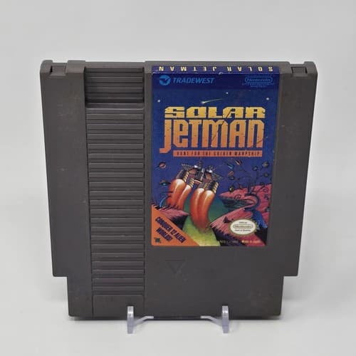 Solar Jetman: Hunt For The Golden Warpship (Nintendo NES) CLEANED & TESTED