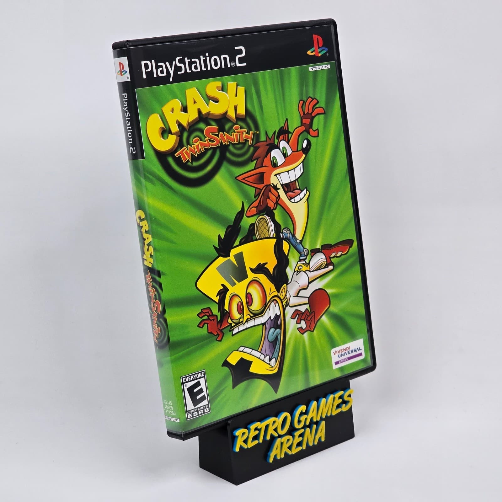 💿REFURBISHED Crash Bandicoot: TwinSanity (PlayStation 2 PS2) CIB COMPLETE💿