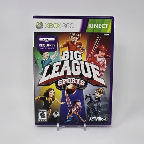 Big League Sports (Xbox 360) CIB COMPLETE & TESTED