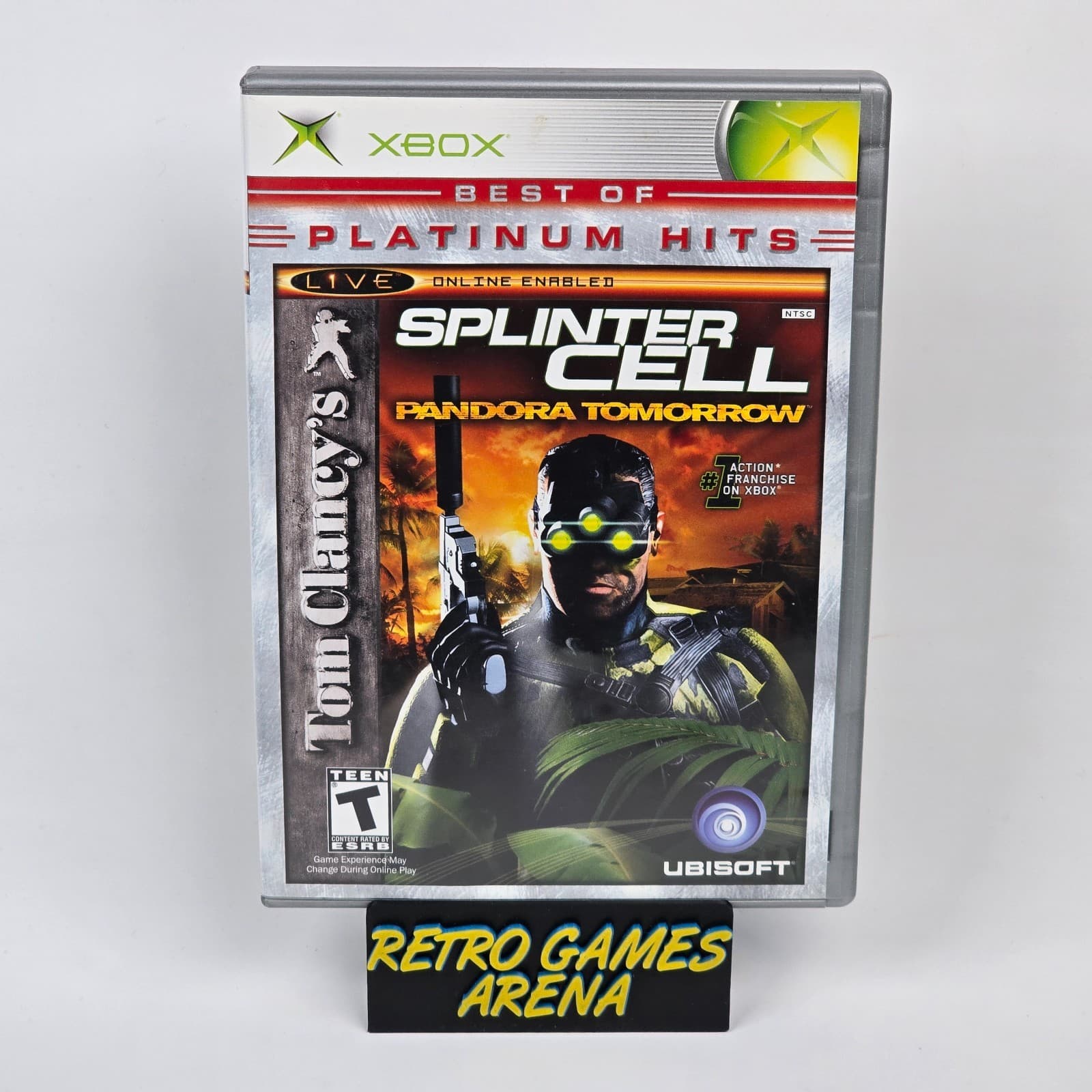 Splinter Cell: Pandora Tomorrow (Original Xbox) Platinum Hits CIB COMPLETE
