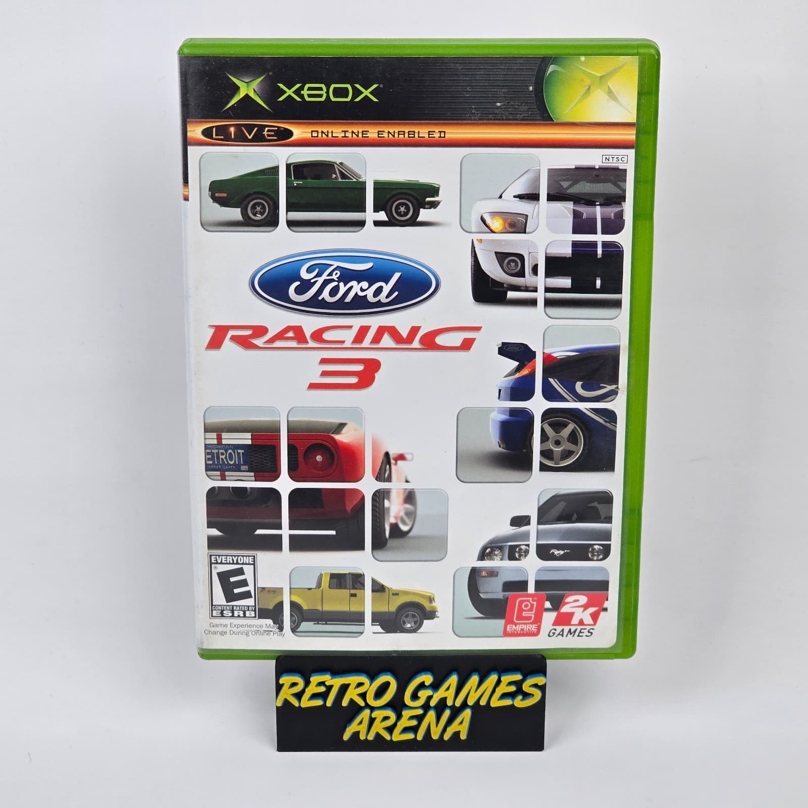 Ford Racing 3 (Original Xbox) CIB COMPLETE