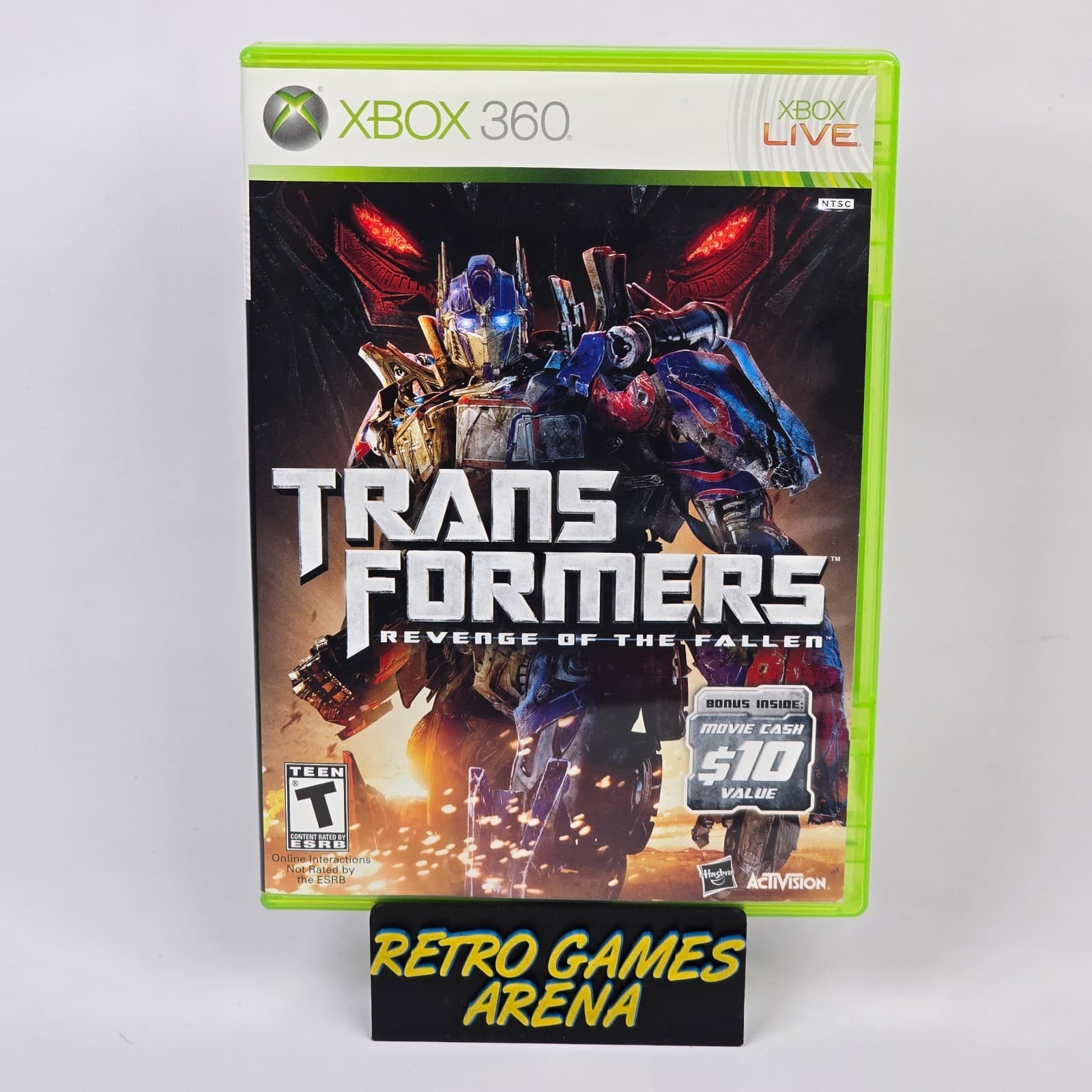 Transformers: Revenge of the Fallen (Xbox 360) CIB COMPLETE