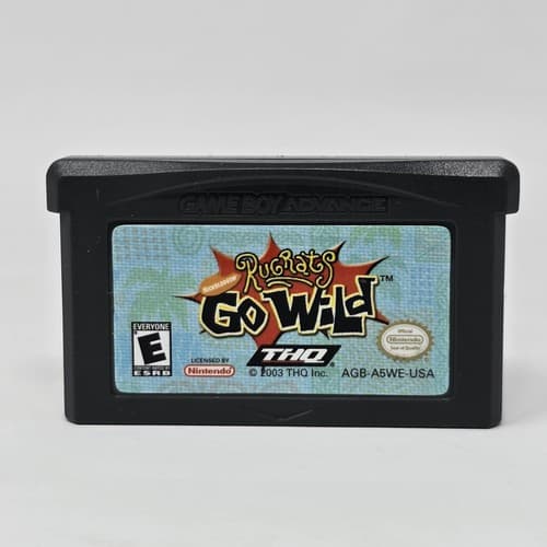 Rugrats: Go Wild (GameBoy Advance GBA) CLEANED & TESTED