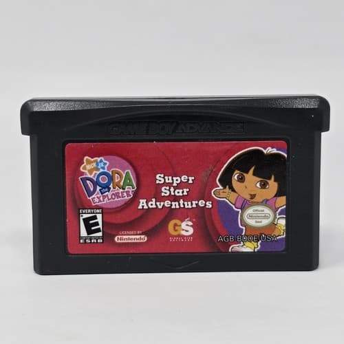 Dora The Explorer: Super Star Adventures (GameBoy Advance GBA) CLEANED & TESTED
