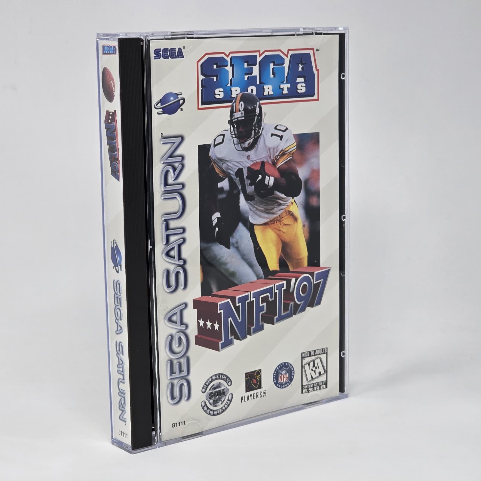NFL '97 (Sega Saturn) CIB COMPLETE & TESTED (BRAND NEW JEWEL CASE)