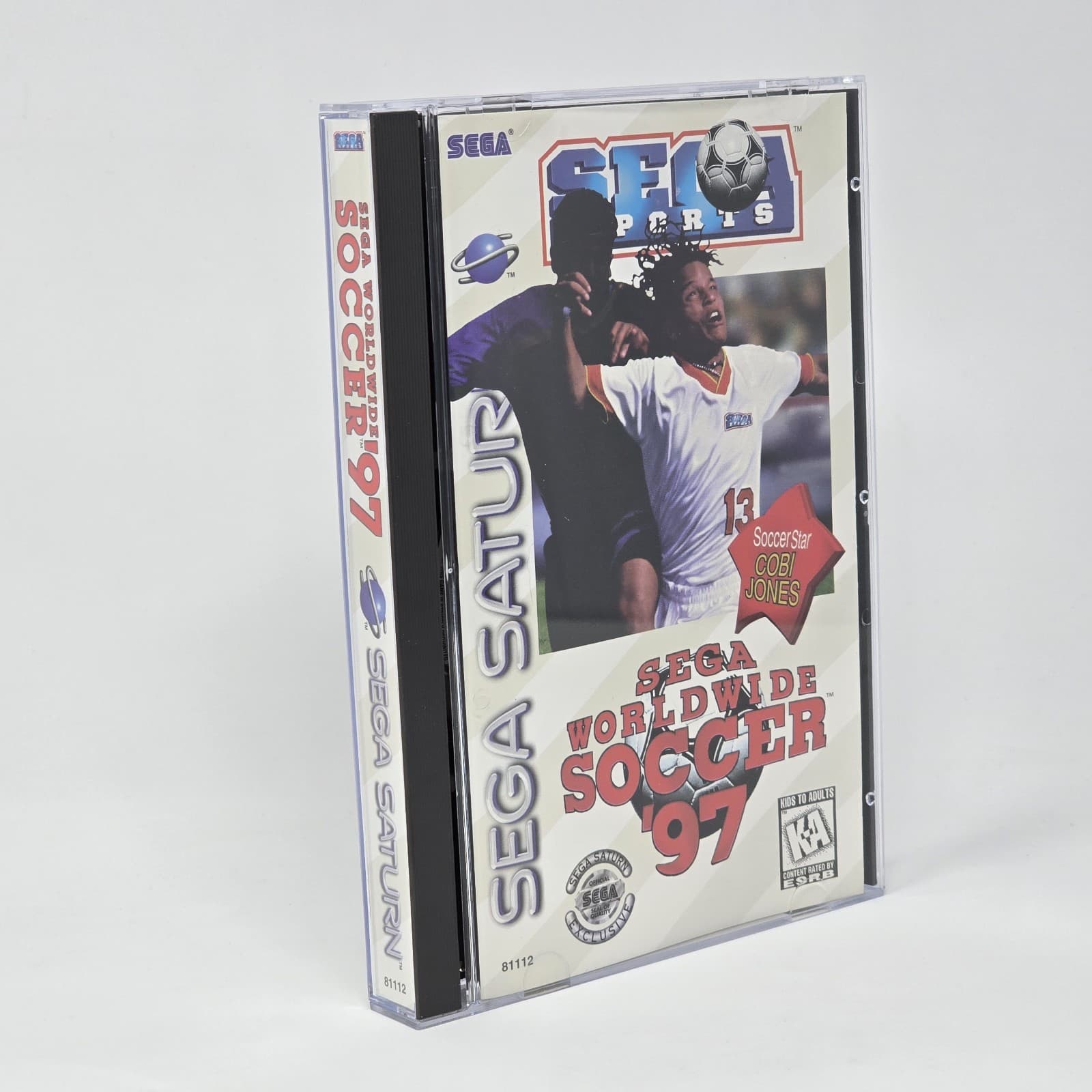 Sega Worldwide Soccer 97 (Sega Saturn) CIB & TESTED (BRAND NEW JEWEL CASE)