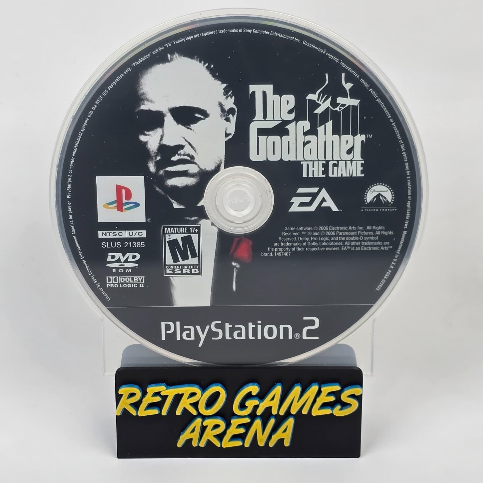 The Godfather: The Game (PlayStation 2 PS2) Black Label Disc