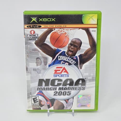 NCAA March Madness 2005 (Original Xbox) CIB COMPLETE & TESTED