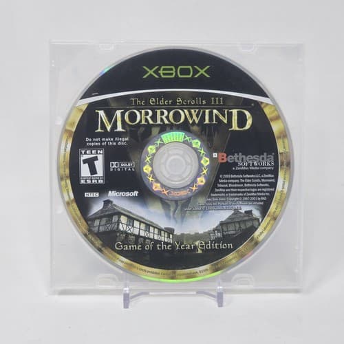 The Elder Scrolls III 3: Morrowind - GOY Edition (Original Xbox) Disc TESTED
