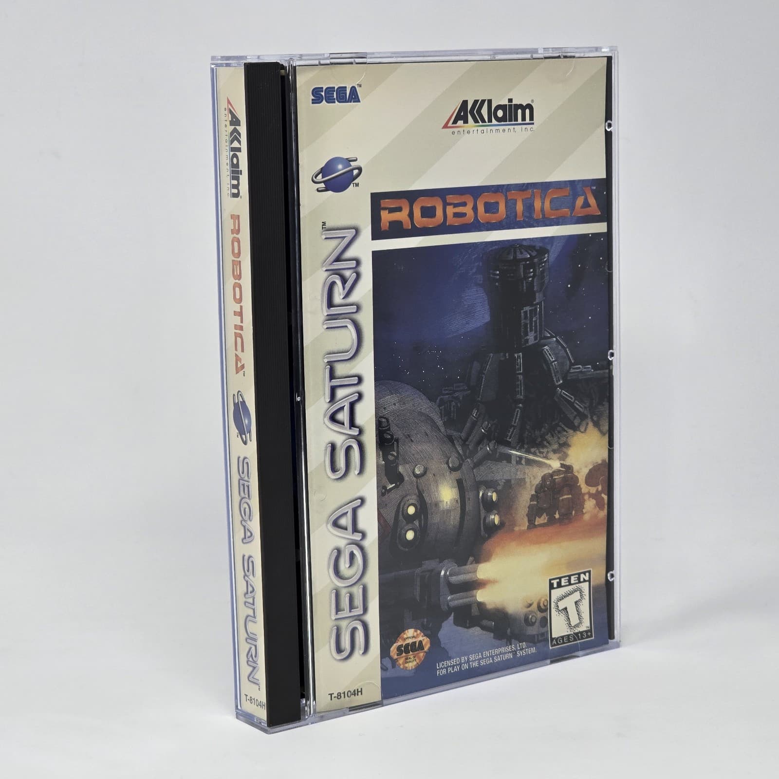 Robotica (Sega Saturn) CIB COMPLETE & TESTED (BRAND NEW JEWEL CASE)