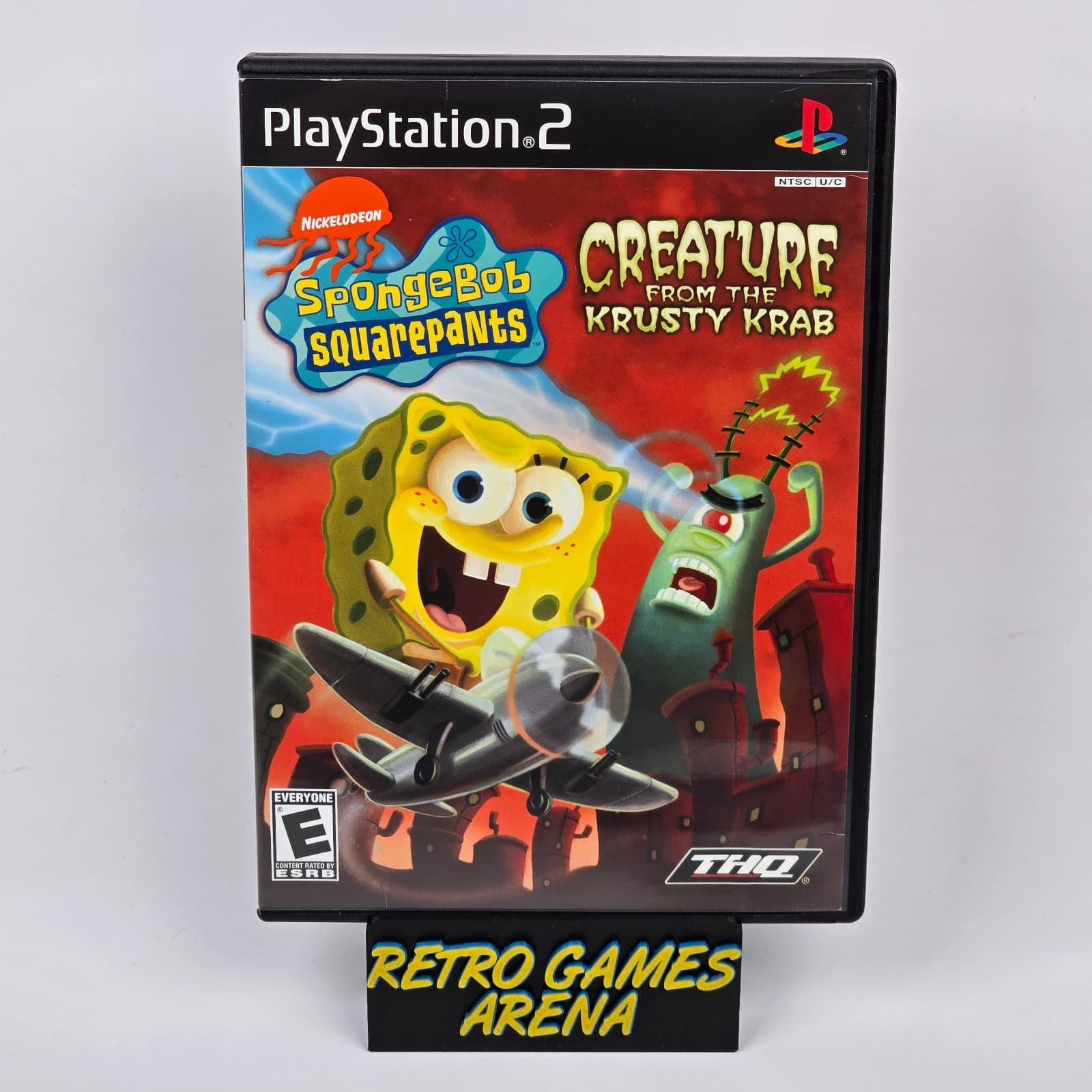 SpongeBob SquarePants Creature from Krusty Krab (PlayStation 2 PS2) BL Case Disc
