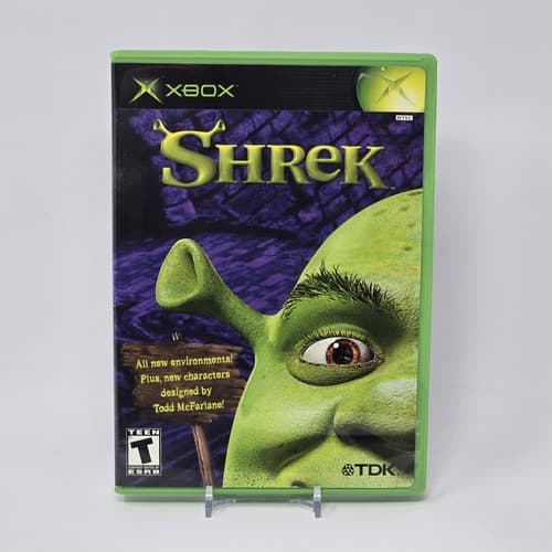 Shrek (Original Xbox) Case & Disc TESTED