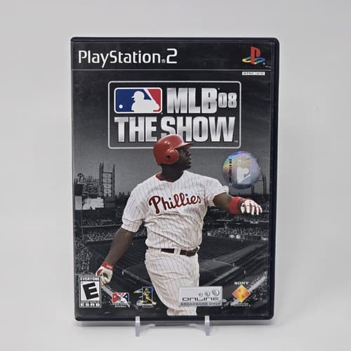 MLB 08 The Show (PlayStation 2 PS2) CIB COMPLETE & TESTED