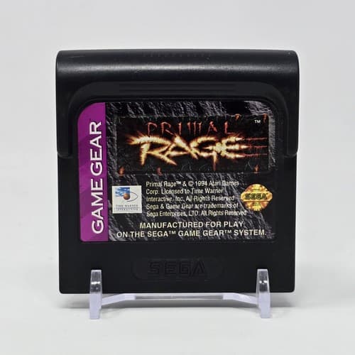 Primal Rage (Sega Game Gear) CLEANED & TESTED