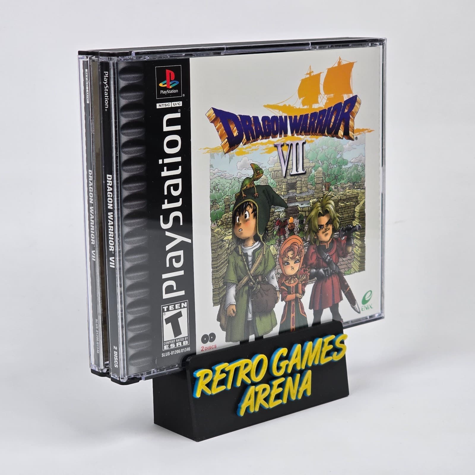 💿REFURBISHED Dragon Warrior VII 7 (PlayStation 1 PS1) CIB COMPLETE💿