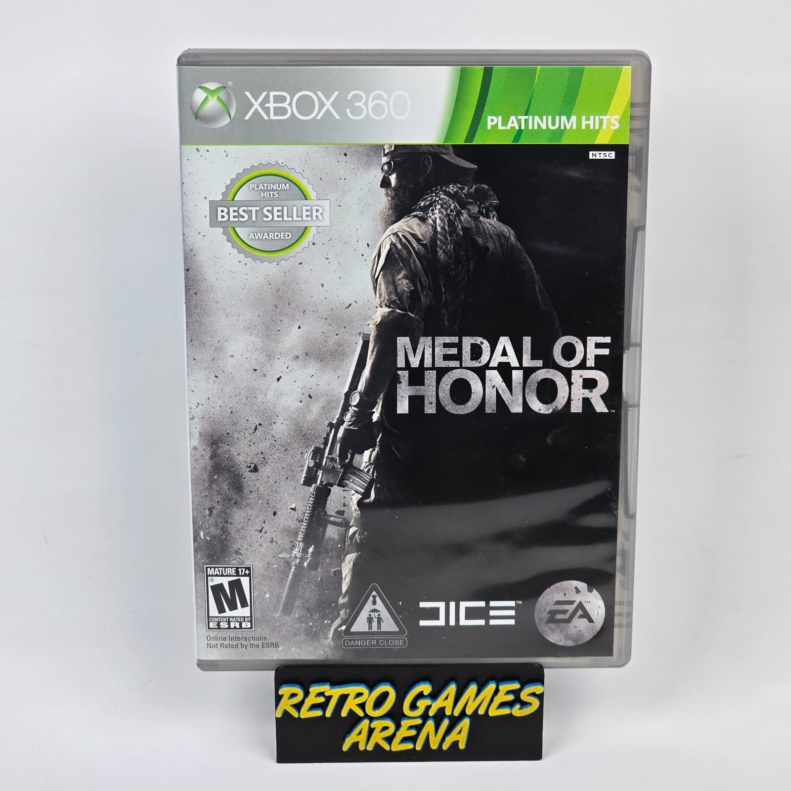 Medal of Honor (Xbox 360) Platinum Hits CIB COMPLETE