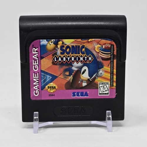 Sonic Labyrinth (Sega Game Gear) CLEANED & TESTED
