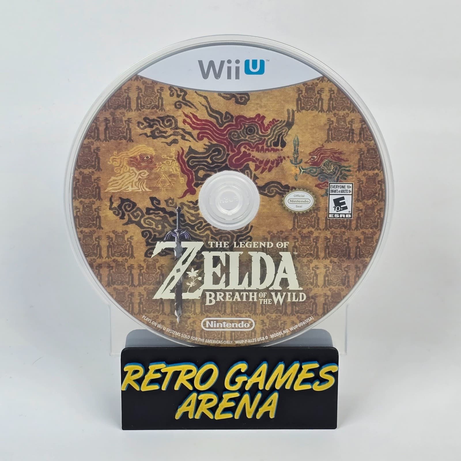 The Legend of Zelda: Breath of the Wild (Wii U) Disc